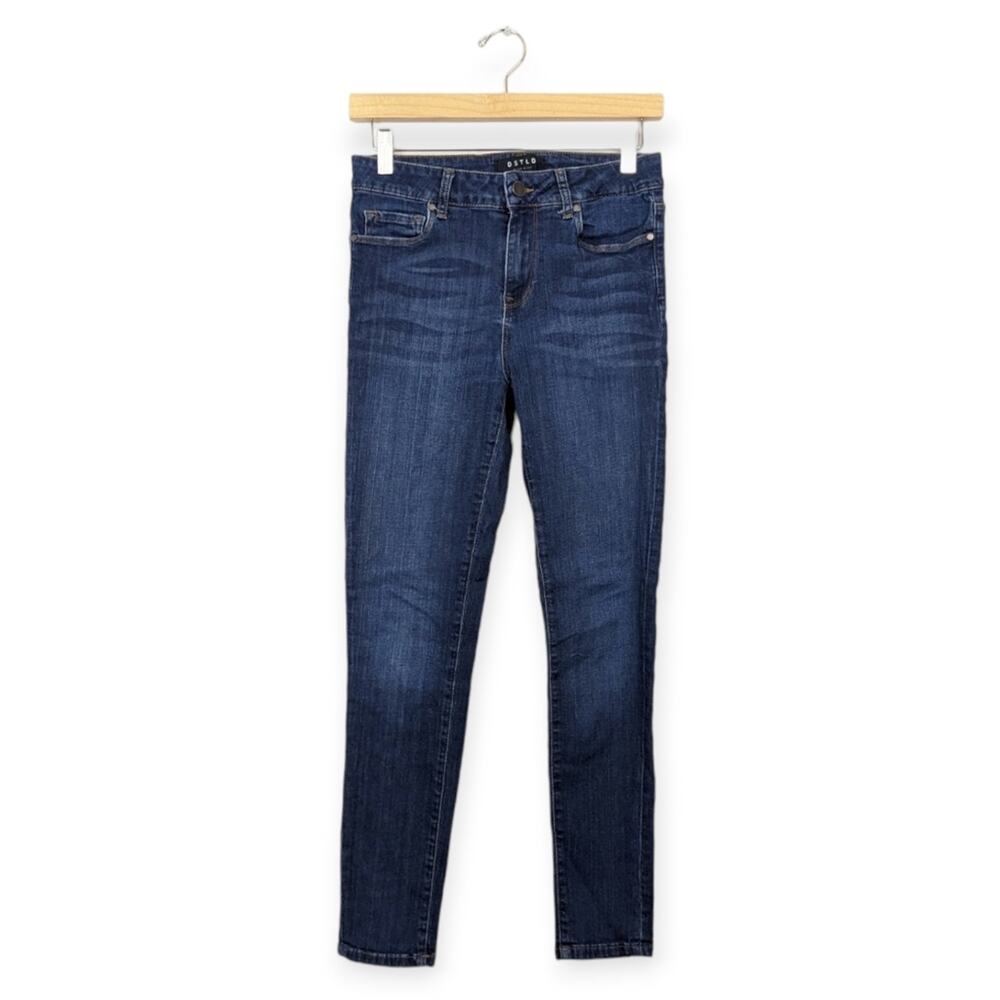 DSTLD Skinny Jeans 29 Medium Wash High Rise Stretch Denim Classic